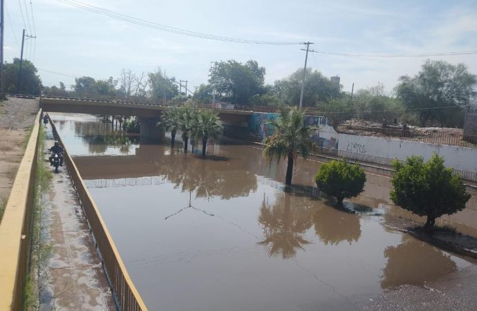 Por segundo día llueve en Cajeme, pero precipitaciones no dejan resultados esperados