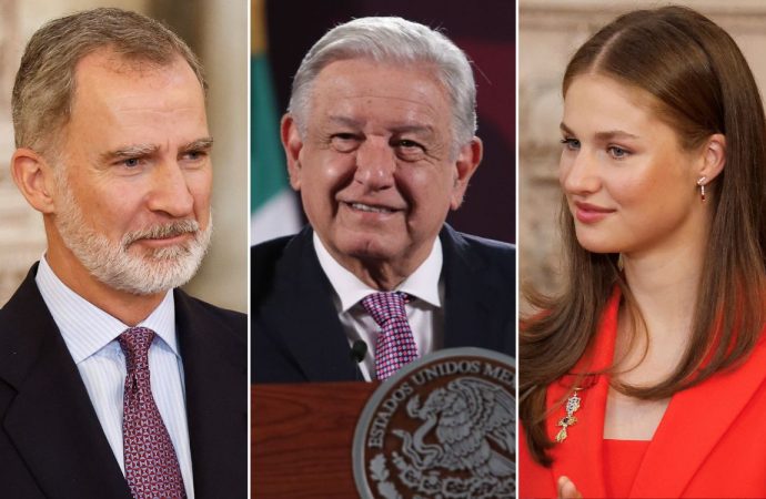 AMLO no recibiría al Rey de España o la princesa de Asturias