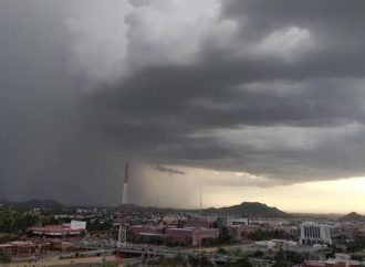 Intensas lluvias y vientos azotan Sonora: Se emite alerta meteorológica