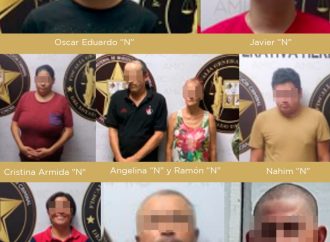 En operativo coordinado AMIC captura 9 personas, efectúa 7 cateos, ejecuta órdenes de aprehensión y decomisa droga