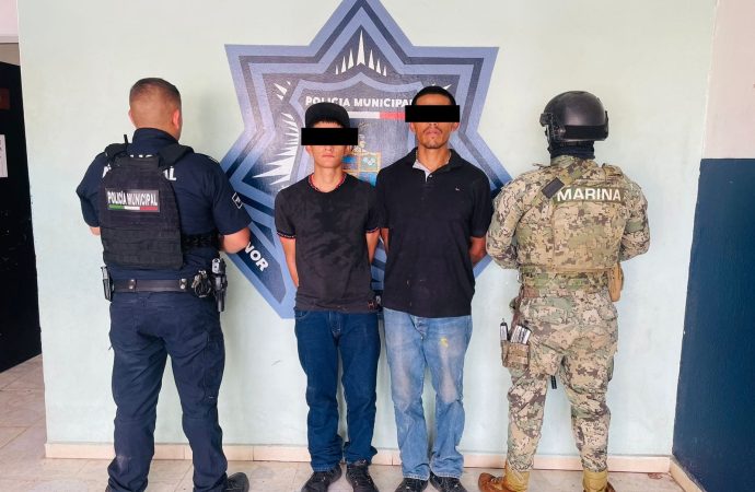 Recuperan 2 vehículos robados y detienen a 3 presuntos delincuentes en Cajeme