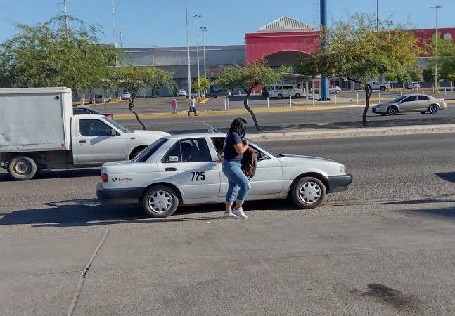 Aumenta uso de taxis colectivos en Sonora