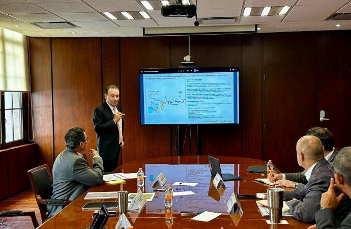 Trabaja Gobernador Durazo en nuevos proyectos de infraestructura con SICT