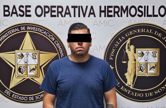 Captura AMIC a probable responsable de homicidio de estadounidense en Guaymas