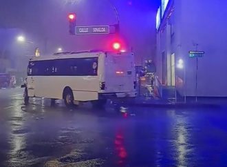 Cierran vialidades en Cajeme por lluvias intensas