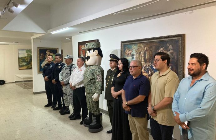 Monta Sedena exposición “La gran fuerza de México, siempre por ti, siempre por México”