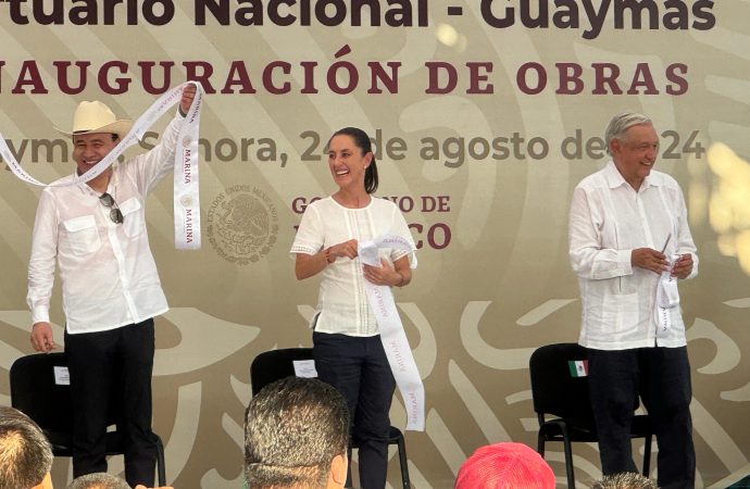 Inauguran obras estratégicas en Guaymas con histórica inversión y anuncian nuevos proyectos para modernización del Puerto