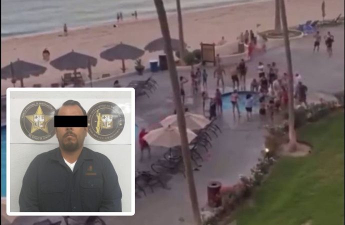 Detienen por homicidio a empleado del hotel de Puerto Peñasco donde murió turista electrocutado