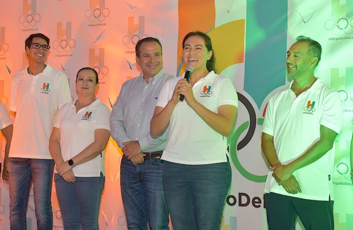 Reconoce Toño Astiazarán a deportistas olímpicos hermosillenses