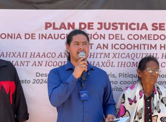 Inauguran comedor comunitario y Telenachillerato en Desemboque