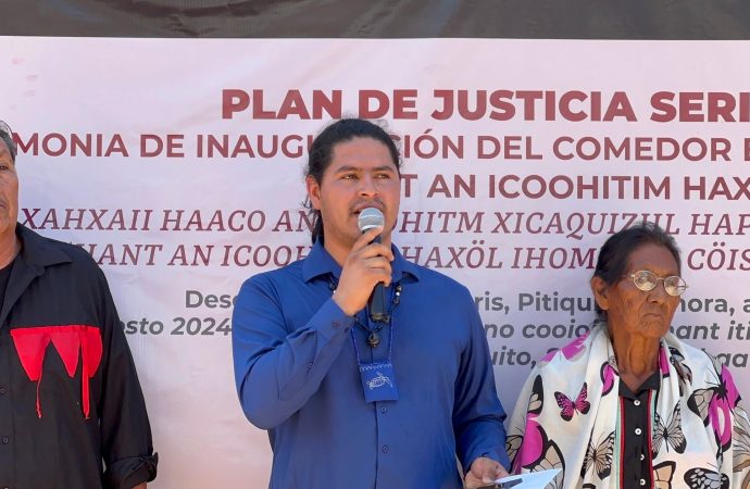 Inauguran comedor comunitario y Telenachillerato en Desemboque