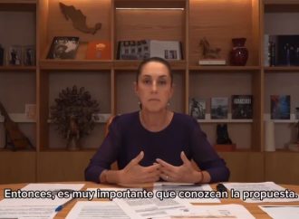 “Lo que queremos es justicia, libertad y democracia en el país”: Sheinbaum