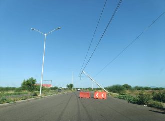 Anuncian cortes de energía y agua por reparaciones tras tormenta en Cajeme