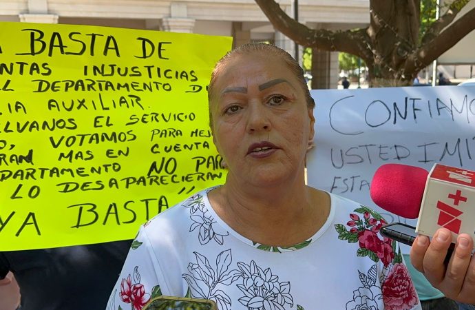 Exigen policías auxiliares pagos oportunos en Hermosillo