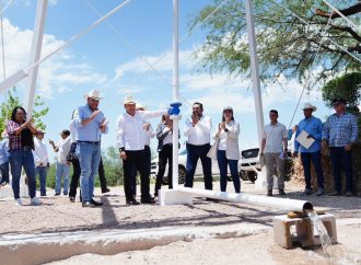 Lleva Gobernador Durazo agua a comunidades que nunca habían tenido acceso