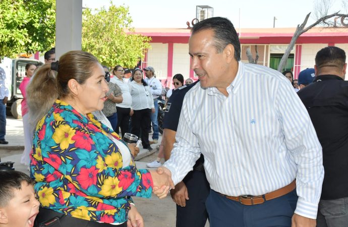 Entregó Toño Astiazarán rehabilitación del bulevar Cimarrón