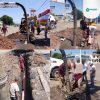 Trabajos de infraestructura sanitaria avanzan en el centro de la ciudad