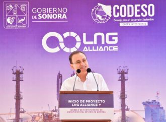 Genera Plan Sonora más de 30 mil empleos en plantas de licuefacción de gas natural