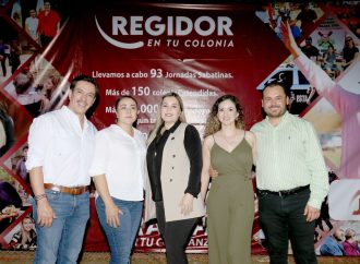 El programa “Regidor en tu Colonia” finaliza con éxito.