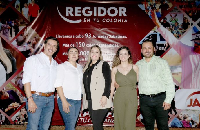 El programa “Regidor en tu Colonia” finaliza con éxito.