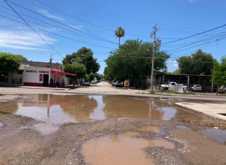 Sufren vecinos de Colonias de Cajeme por drenajes y falta de limpieza