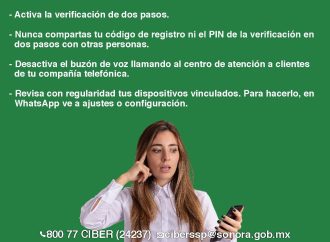 Emite Unidad Cibernética de SSP recomendaciones para evitar robo de WhatsApp