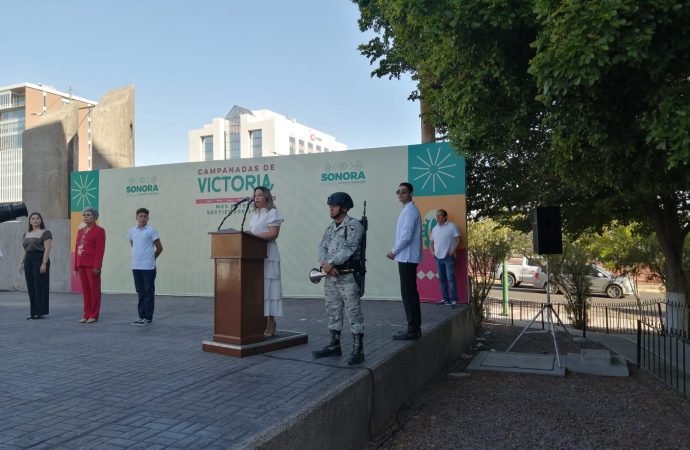 Realizan honores a la bandera ISAF y la Contraloría del Estado de Sonora