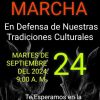 Convocan galleros a marcha en Hermosillo