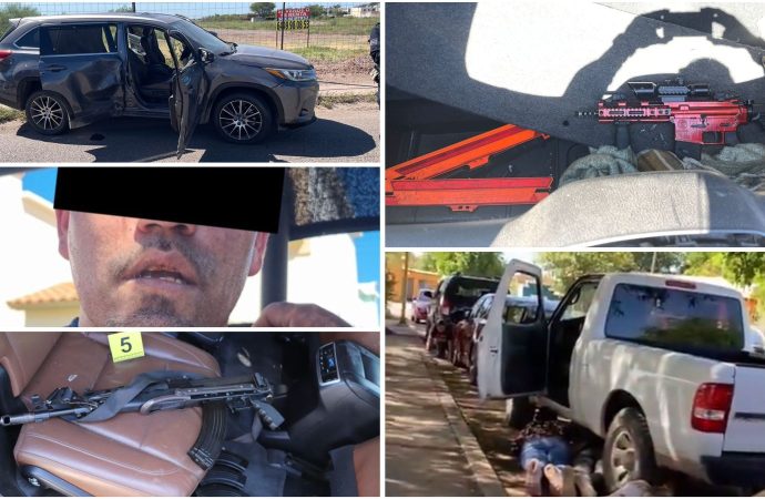 Balaceras irrumpen tranquilidad en Obregón, Sonora; Autoridades detienen a Brandon ’N’ tras operativo
