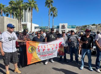 Marchan galleros en Hermosillo
