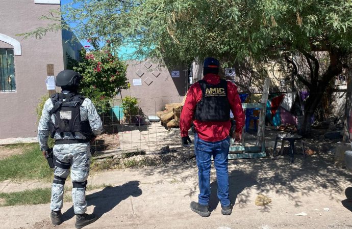 Cateos en Hermosillo resultan en la detención de dos personas y el aseguramiento de narcóticos