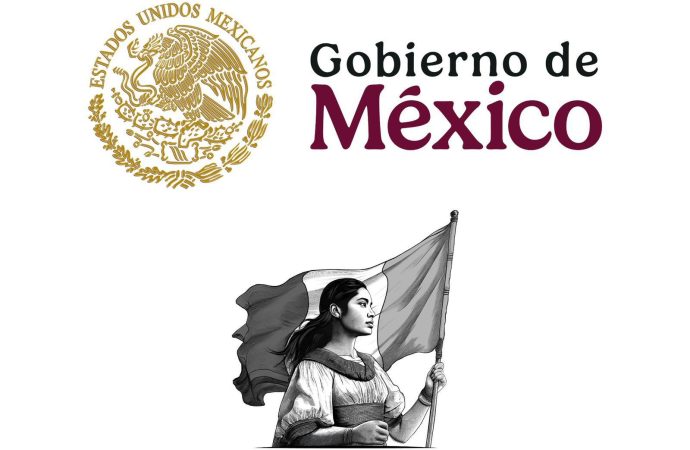 Una Joven mexicana será el emblema de la primera mujer presidenta de México, Claudia Sheinbaum