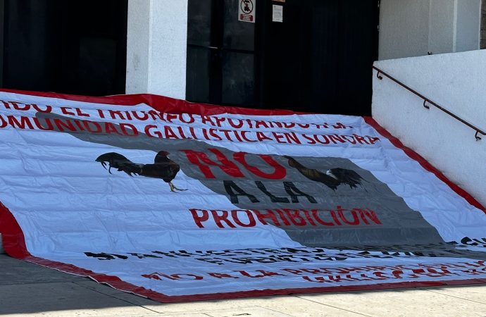 Galleros retomarán protestas en Hermosillo el 21 de Octubre