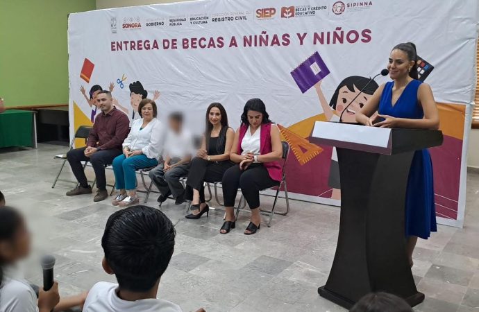 Entrega Gobierno de Sonora becas a hijos e hijas de internos del Cereso Cajeme