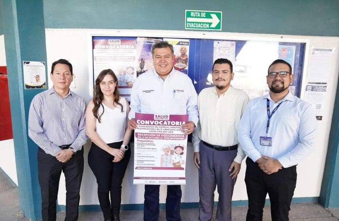 Inicia el registro de personal médico para el programa Salud Casa por Casa