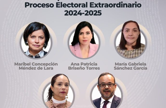 Se integra el Comité de Evaluación para la Elección de Personas al Poder Judicial Proceso Electoral Extraordinario 2024-2025