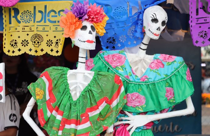 Cierre vibrante y colorido del festival de las calacas 2024 en Cajeme