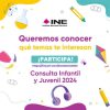 Visita INE diez plantes durante primer semana de la consulta infantil y recaba 2 mil opiniones