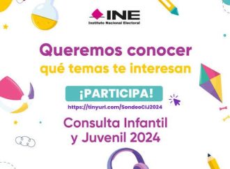 Visita INE diez plantes durante primer semana de la consulta infantil y recaba 2 mil opiniones