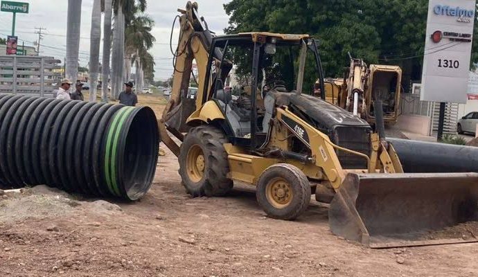 Suspensión de servicio de agua en zona centro y norte de Ciudad Obregón por falla en línea principal