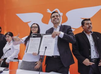 Jorge Álvarez Máynez se registra para dirigir Movimiento Ciudadano