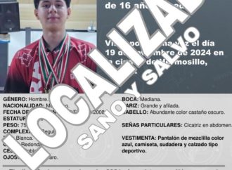 Continúa Búsqueda del segundo joven extraviado en Hermosillo