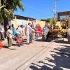 Continúan trabajos de rehabilitación y reparación de calles en Cajeme