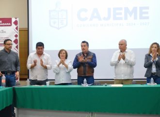 Clausura presidente Javier Lamarque foros de consulta ciudadana con miras a elaborar el plan municipal de desarrollo 24-27 de Cajeme