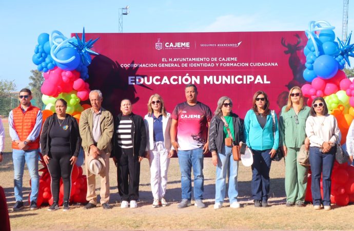 Más de 100 estudiantes participaron en la décima primera “Mini-Olimpiada deportiva 2024” en Cajeme