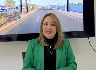 Inician instalación de arcos de seguridad vial en 3 puntos estratégicos de Hermosillo