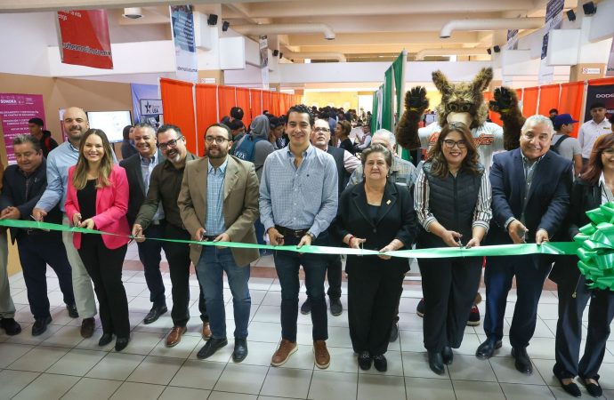 Gobierno de Sonora impulsa a emprendedores en la Expo Pyme Universitaria 2024