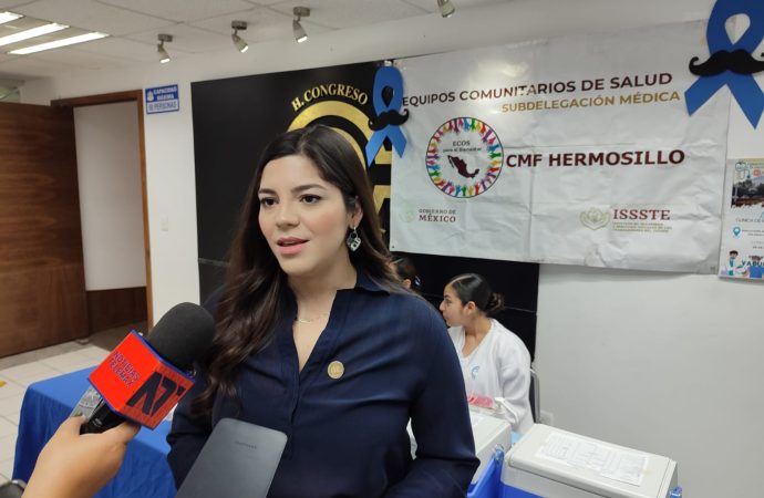 Concientizan desde el Congreso de Sonora para la prevención del cáncer de próstata