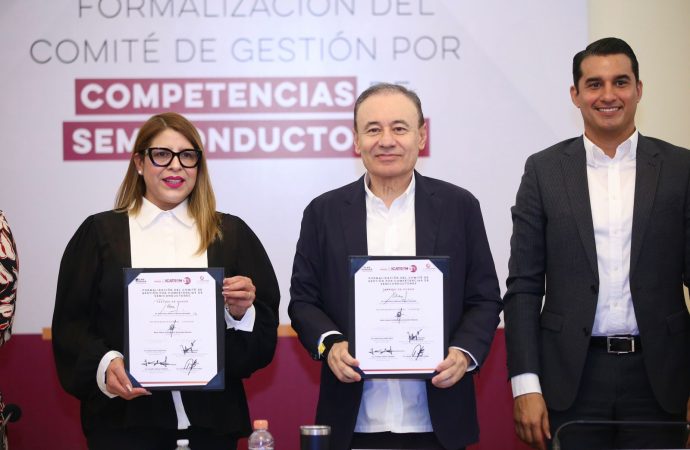 Gobernador Durazo posiciona a Sonora como el primer estado certificado en la producción de semiconductores