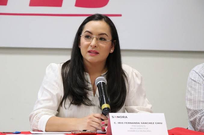 Renuncia Iris Sánchez Chiu a la Secretaría del PRI Sonora